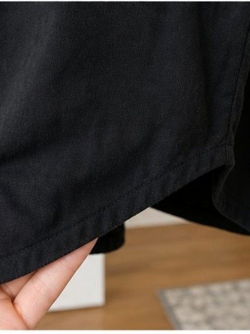 Black V Neck Top - Picture 6 of 6